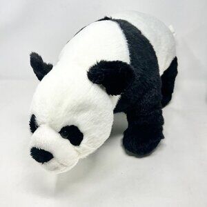 Panda Bear Standing on All Four Paws Pillar Toys 20" Long x 10" Tall ‎ EXC